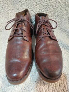 Timberland Yorkdale Brown Leather Chukka Lace-Up Boot/Shoe Men’s Size 14